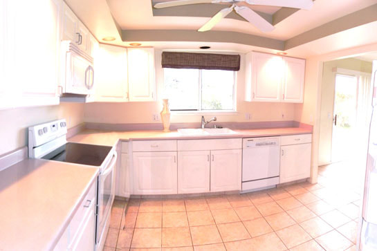 Kitchen of a 3 beds 2 baths Waikoloa, Big Island home that April helped sell, on behalf of Kohala Real Estate and 2nd Home Services LLC